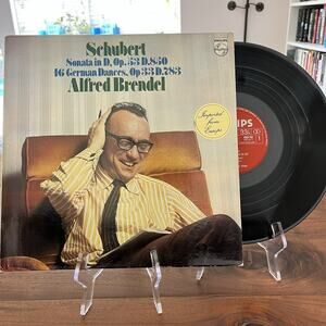 Schubert Alfred Brendel Sonata In D, Op.53 D.850 Vinyl LP 1974 Philips 6500 763